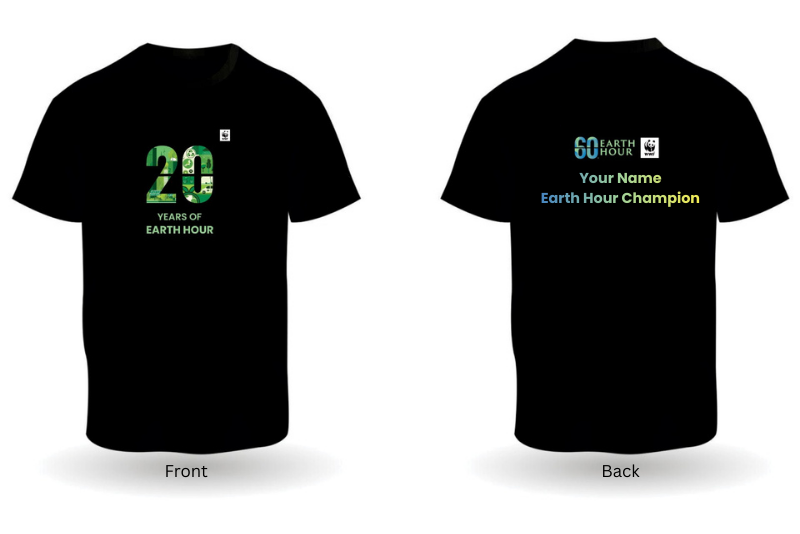 Special Earth Hour T-shirt